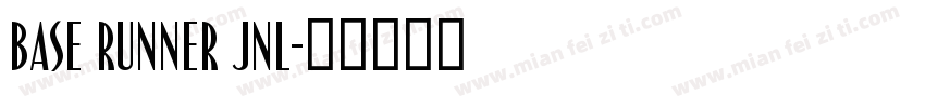 Base Runner JNL字体转换